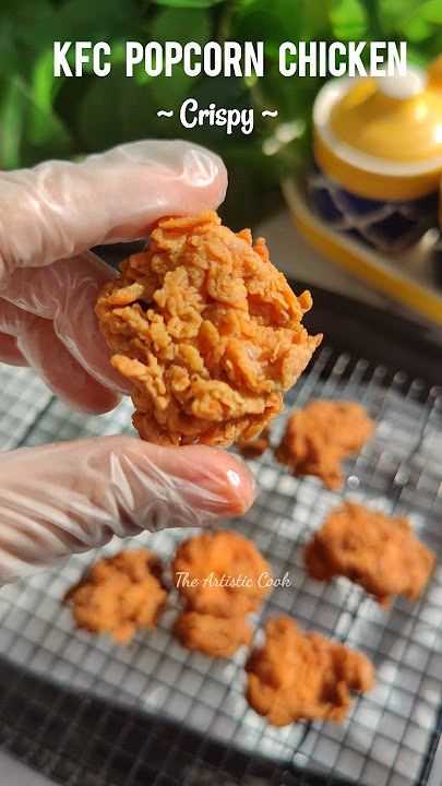 KFC Chicken Popcorn Recipe👆💫😍#shorts #youtubeshorts #shortsfeed #ytshorts #shortsvideo #recipe