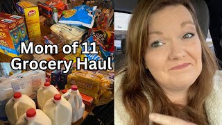 HUGE GROCERY HAUL, Large Family, Stocking up the Pantry!