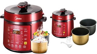 cooker midea pressure electric