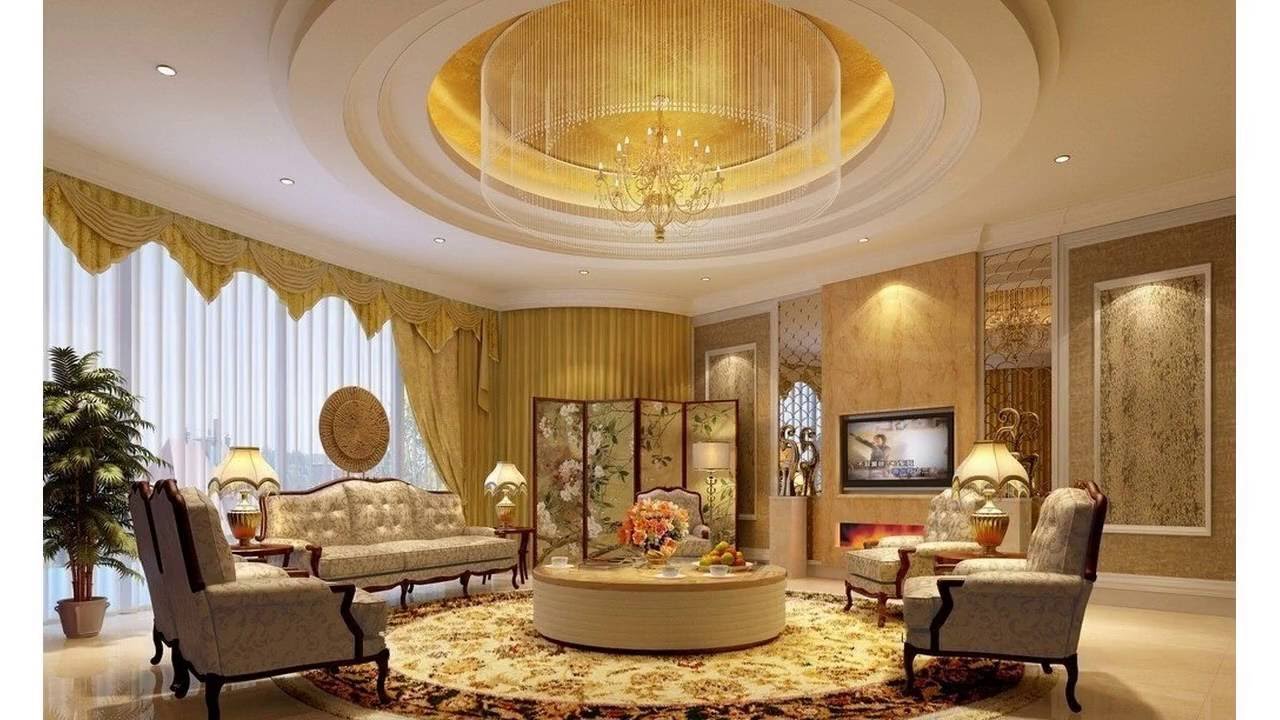 Gold home. Красивые потолки для зала. Круглый потолок в классическом стиле. Натяжной потолок в классическом стиле. Потолок для зала в классическом стиле.