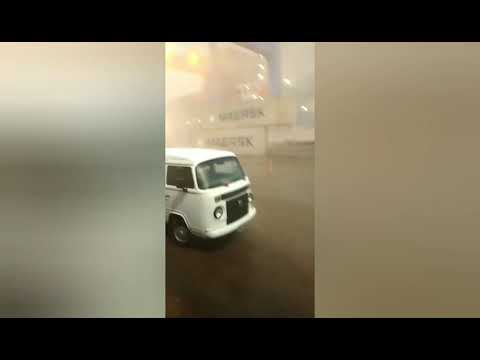 Vídeos do ciclone bomba em Santa Catarina Vídeos do ciclone bomba em Santa Catarina