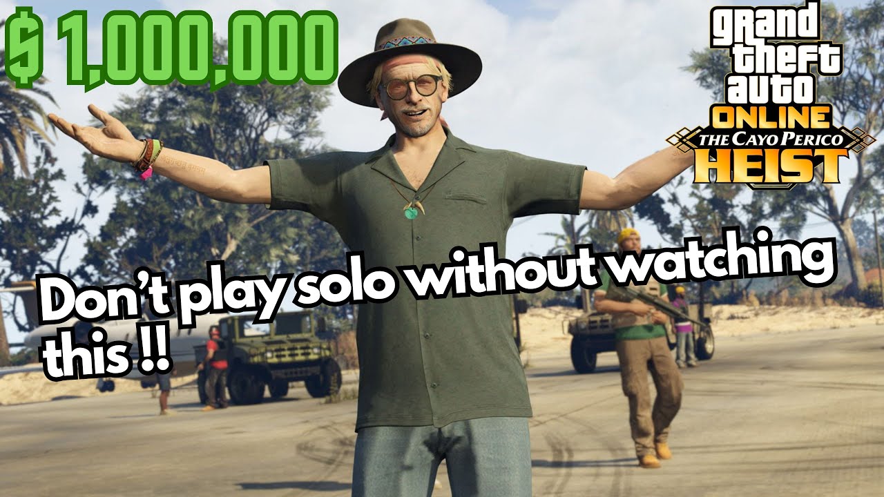 Cayo Perico best route for solo player in Hindi GTA5 online 4K