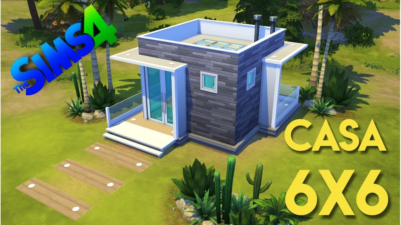 Construindo uma CASA 6X6 - The Sims 4