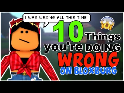 10 Things You Re Doing Wrong On Bloxburg Sunsetsafari Youtube - bloxburg thumbnail roblox phoneninja