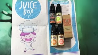 Revue Vapemail Presentation de La Juice Box
