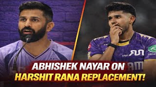 Harshit Rana Replacement par UPDATE 🔥 Abhishek Nayar bole – BCCI Medical Team ka intezaar