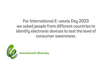 International E-Waste Day 2023 | Can you identify every electronic device?