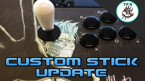 CUSTOM STICK UPDATE! MY RAZER PANTHERA IS COMPLETE
