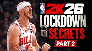 Lockdown Secrets in NBA 2K26 🔒 Part 2 | Clamp Up Without a Lock Build