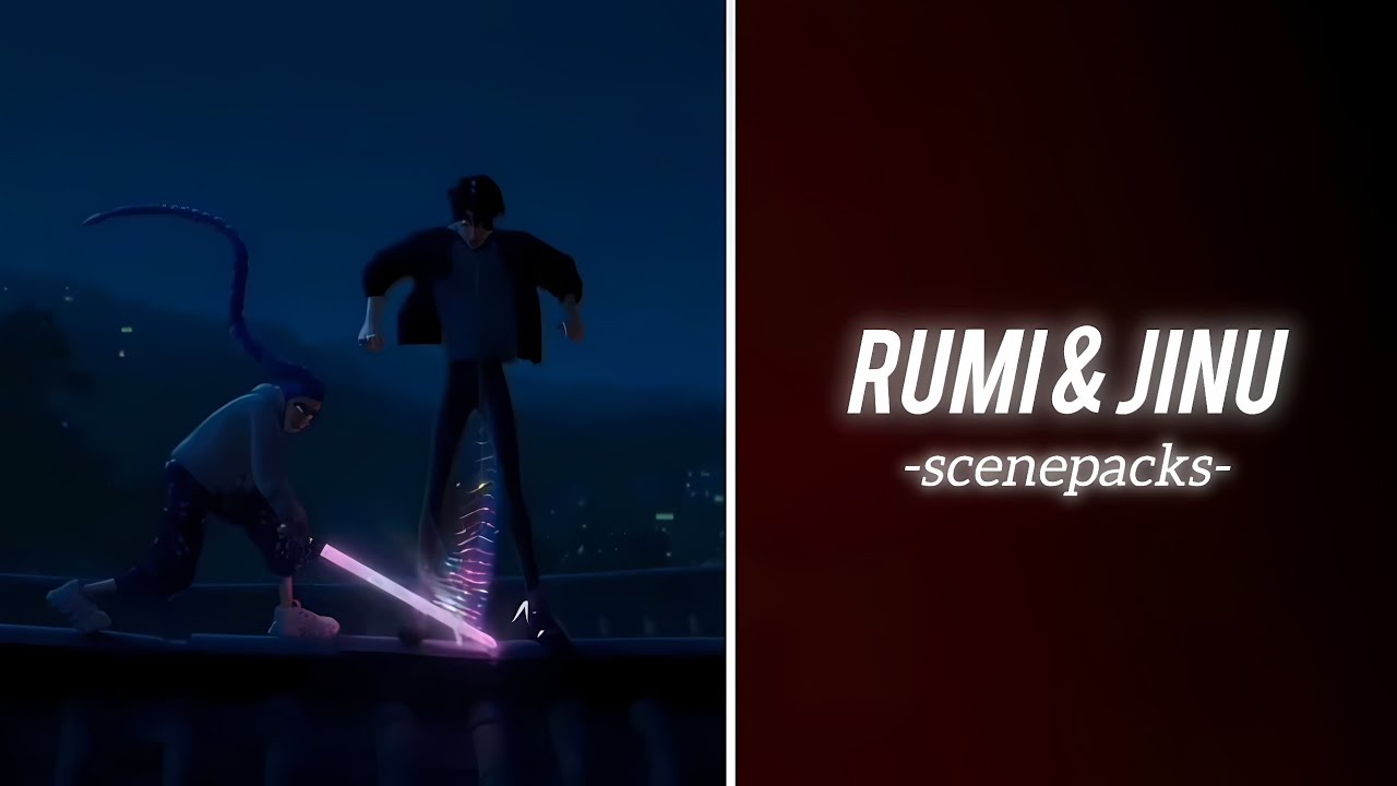 [2/7] Rumi and Jinu scene pack FHD | Kpop Demon Hunters 