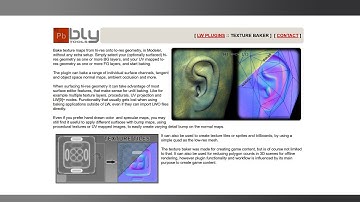 LightWave plugin - bly Texture Baker - Quick Preview