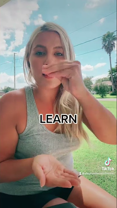 Sign Language (ASL) Lesson - School
