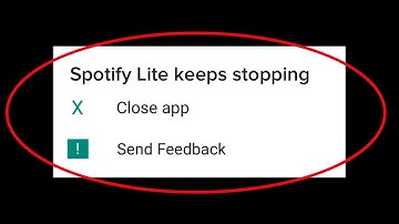 How To Fix Spotify Lite Keeps Stopping Error Android & Ios - Spotify Lite Not Open Problem