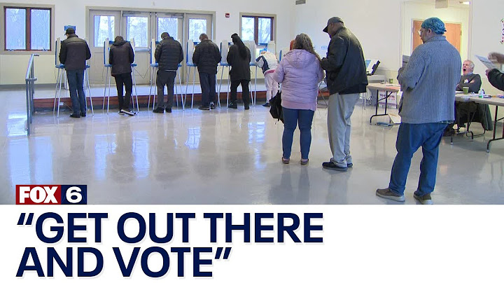 Wisconsin election voter turnout, weather no deterrent | FOX6 News Milwaukee