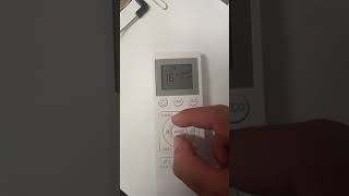Como cambiar de Celsius a Fahrenheit en un mini split dela marca Confortotal#hvac #minisplit #foryou