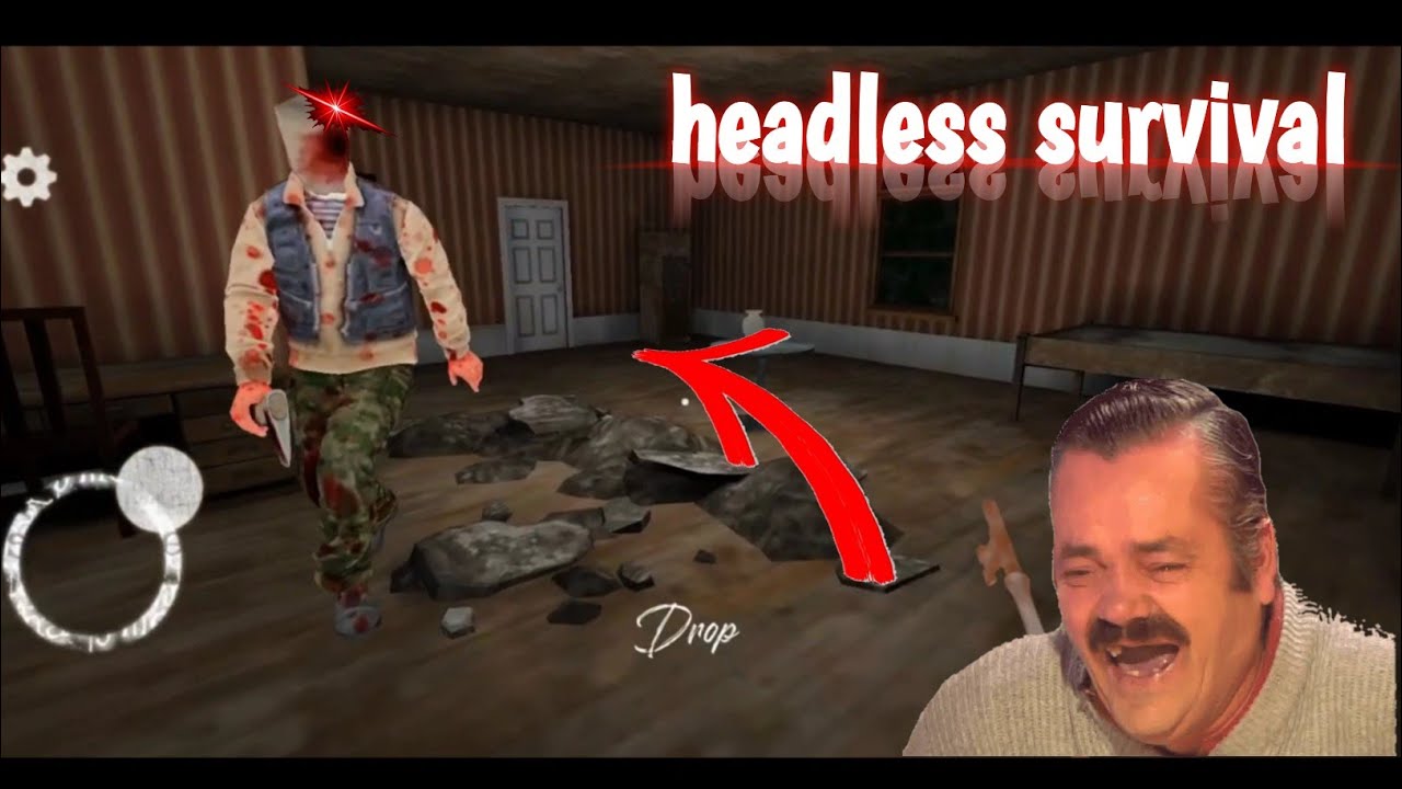 headless survival gameplay + escape