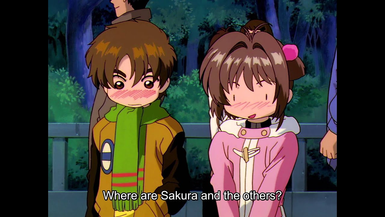 Cardcaptor Sakura - Sakura, Xiaolang, and Tsukimine Shrine - YouTube