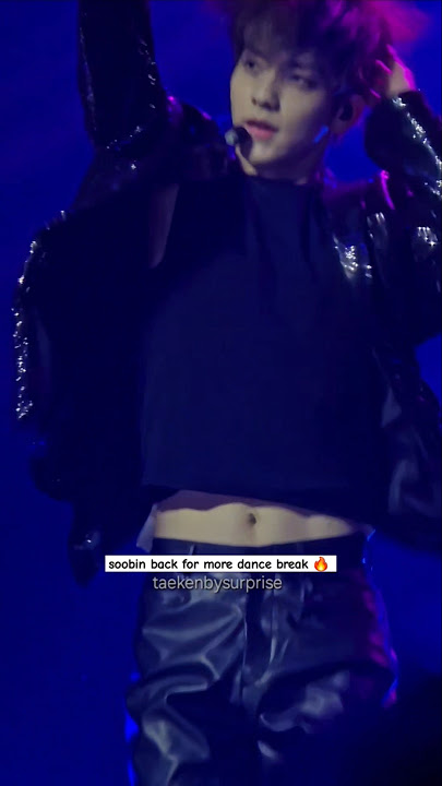 when you have an amazing ga floor view at a kpop concert txt soobin edition