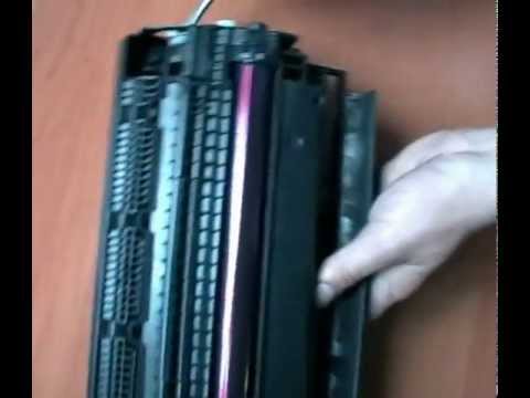 Принцип заправки лазерного картриджа типа E-16 Принцип заправки лазерного картриджа типа E-16