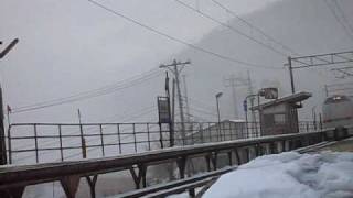 しらさぎ９号通過