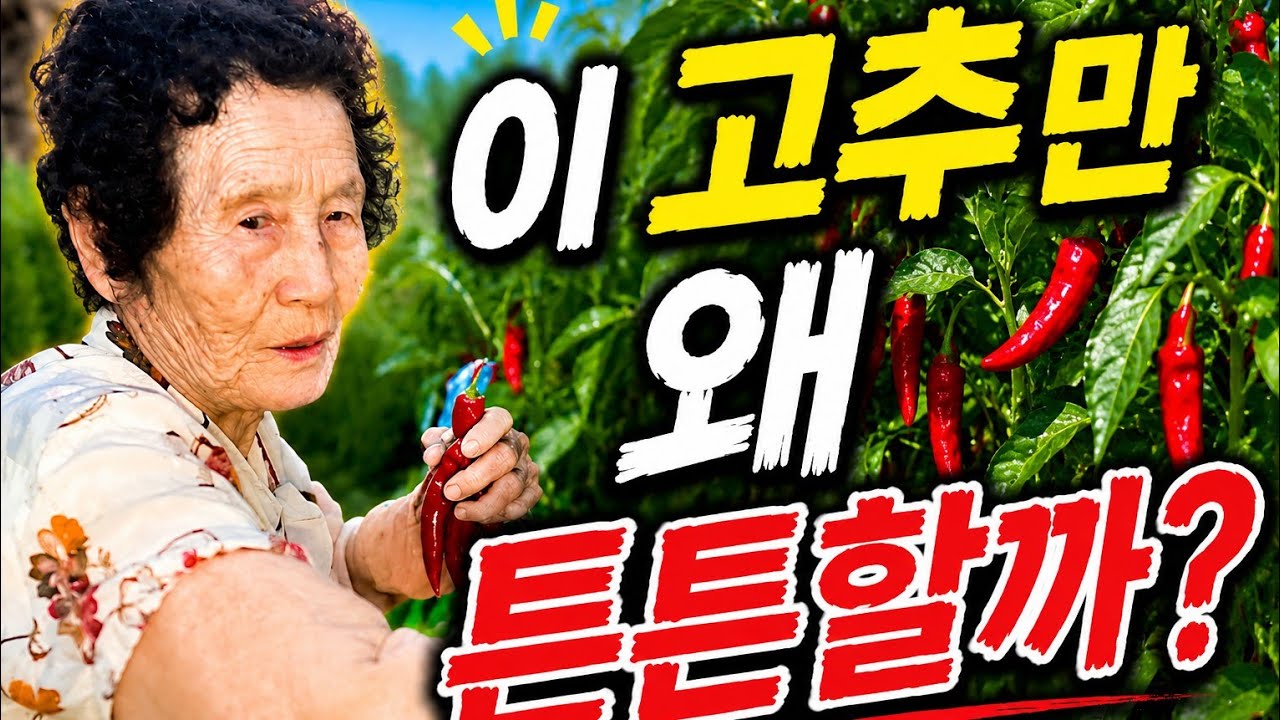 심봤다 고추 이렇게 튼튼할수가/황금자(90살)할머니