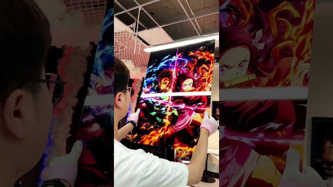 Do you like the ultra-high-definition anime metal poster? 