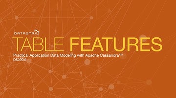 DS220.09 Table Features | Data Modeling with Apache Cassandra