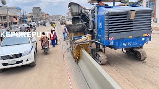 PORTHARCOURT ROAD CENTER MEDIAN HAS COMMENCED! ABA AMALAMMA