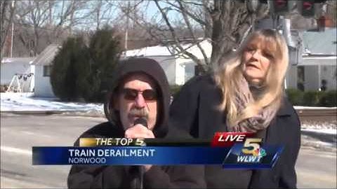 TV Reporter Interrupted During Live Broadcast