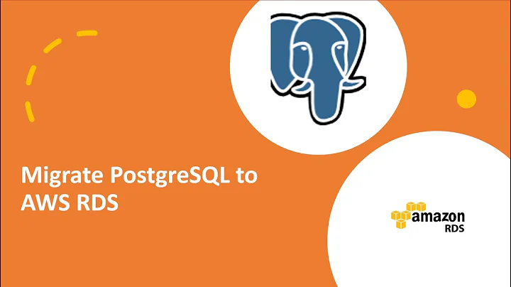 Migrate Postgres to AWS RDS