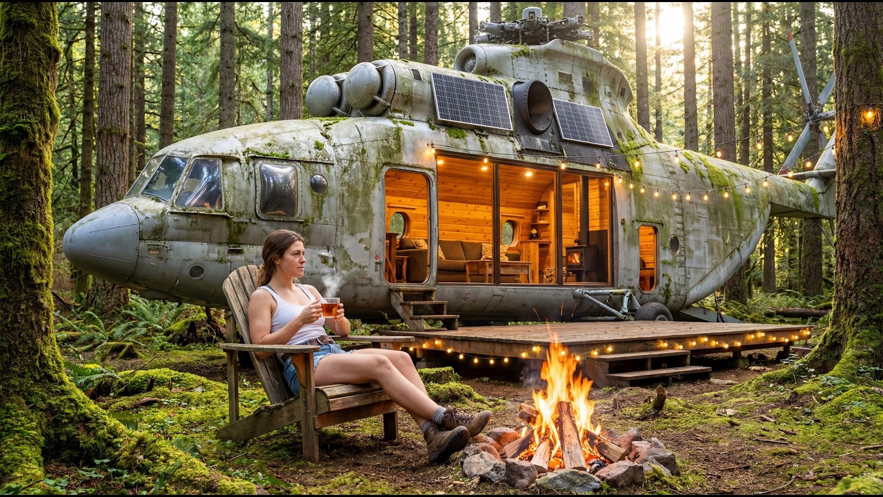 Building a house: Mil Mi-26 Halo Tundra Shelter Conversion (Luxury Camping)