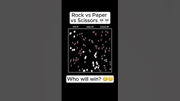 Vote in comment. Round 37. #asmr #animated #rockpaperscissors #adhd #simulation #satisfying
