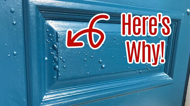 NO! Why Is My New Front Door Paint Bubbling and Blistering - I Think I Know!