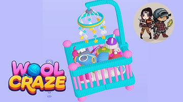 Wool Craze Puzzle level 106 Cradle | Mobile Gameplay Walkthrough |