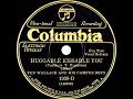 1929 Ted Wallace - Huggable Kissable You (Smith Ballew, vocal)