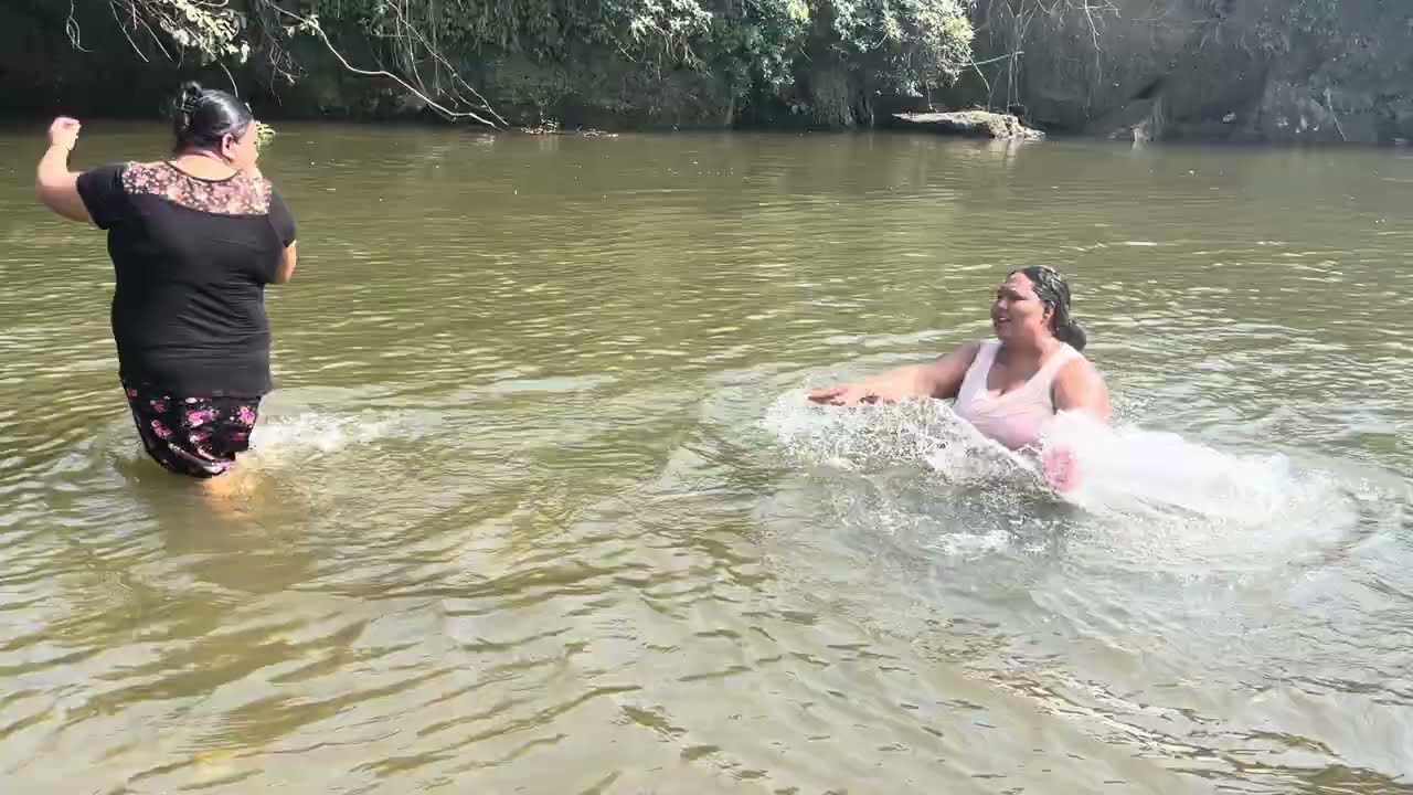 Es increíble todo lo que pasamos en el río