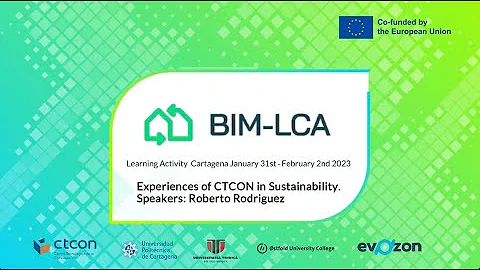 Experiences of CTCON in Sustainability | BIM-LCA
