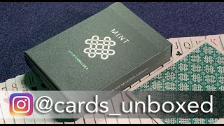 Cards Unboxed Mint v2 Cucumber Playing Cards