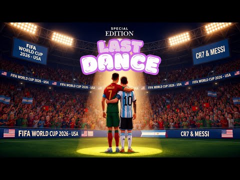 World Cup 2026 - Last dance - Official Animated Trailer - Dai Dai - Shakira