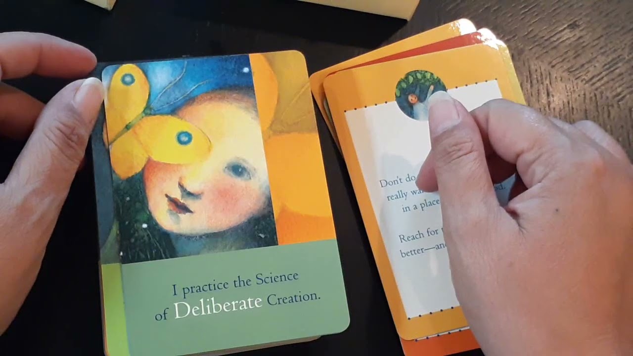 Review   The Teachings of Abraham Well Being Cards
