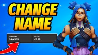 How to Change Your Name in Valorant 2026