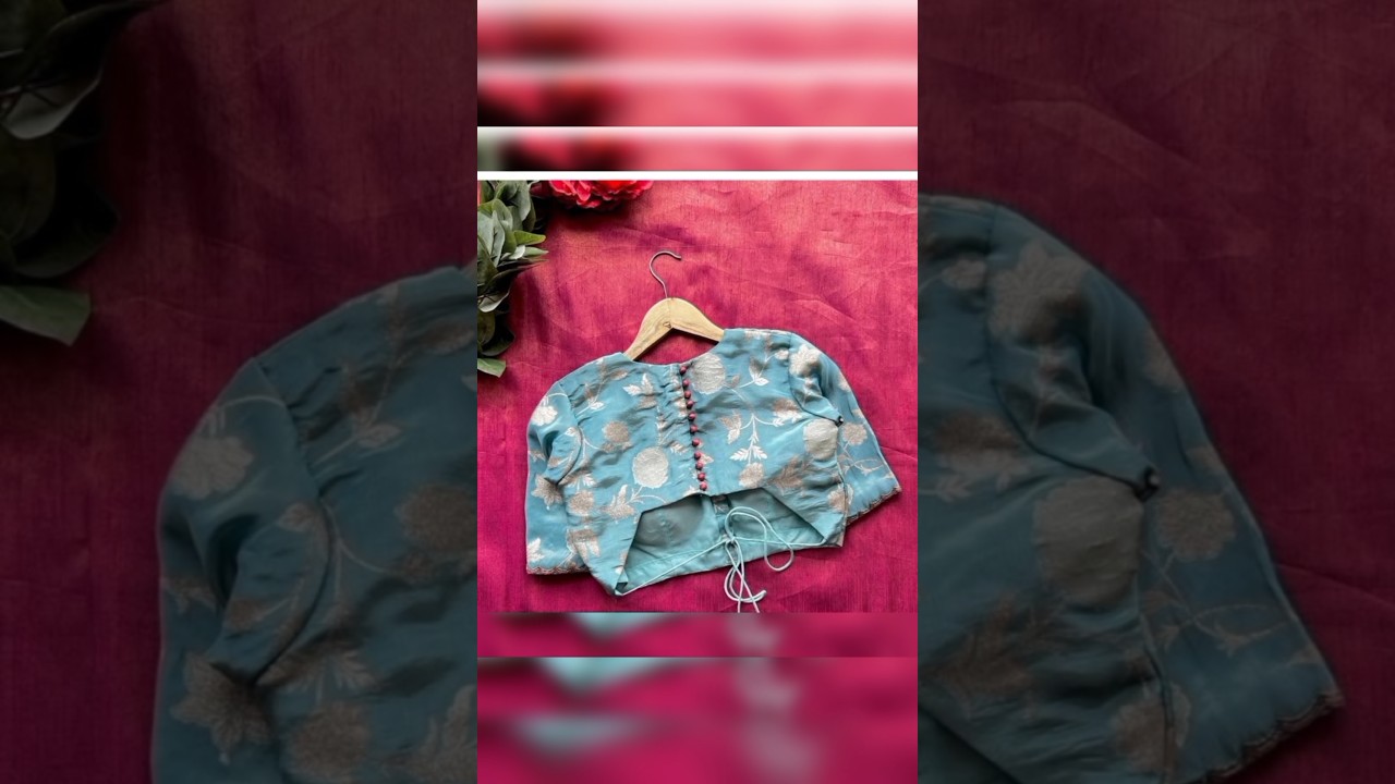 2025 k latest trending blouse design 