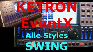 KETRON EventX: SWING Styles (complete style demo)