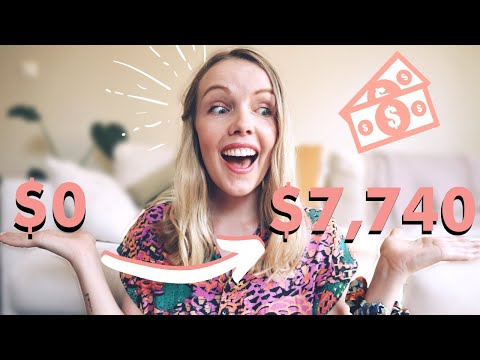 ⁣How I Made $7740 In One Month Blogging // MY FIRST BLOG INCOME REPORT