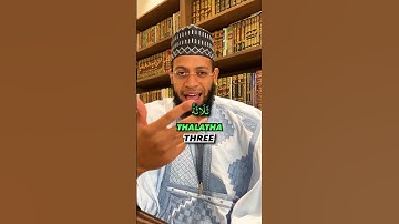 How do you count from 1 to 10 in arabic