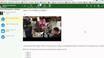 Hidden Scrollbar