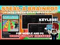 🎄Steal a Brainrot Script Pastebin **NO KEY** Laser Make Server Lag | Tween Steal | Speed Booster👨‍💻