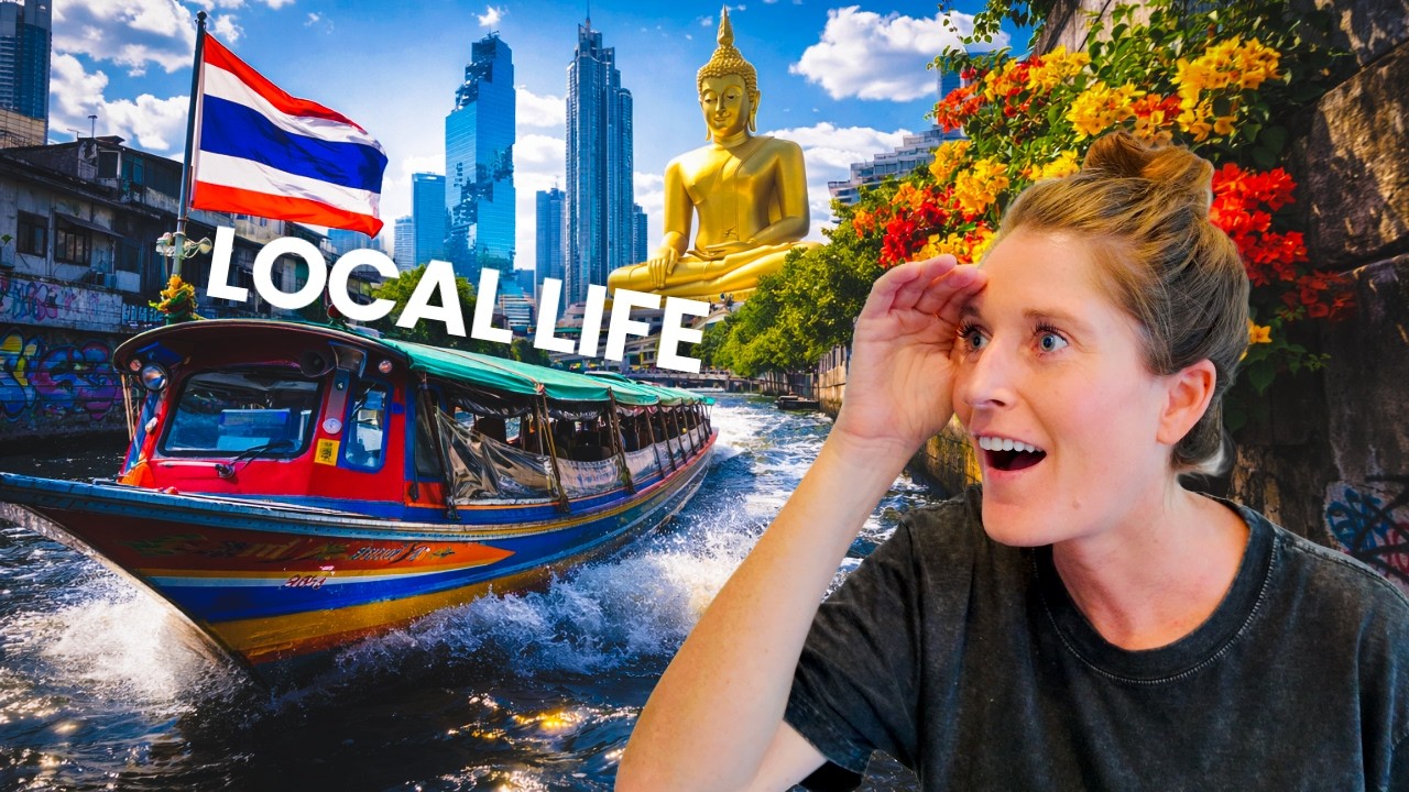 Скрытая местная сторона Бангкока (туристов здесь нет)