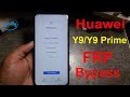 Huawei Y9/Y9 Prime 2019 FRP/Google Account Verification Lock Bypass Without Pc Waqas Mobile