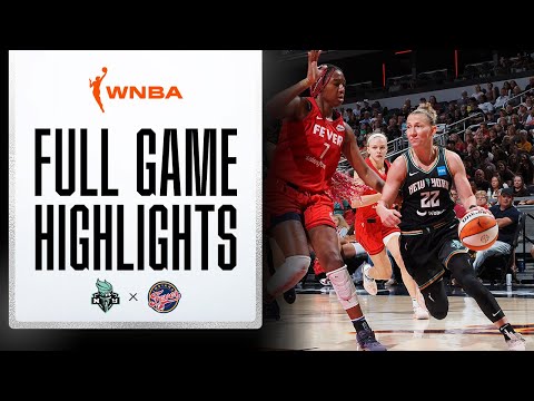 New York Liberty vs. Indiana Fever | FULL GAME HIGHLIGHTS | August 13, 2023